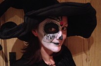 Sugar skull witch
