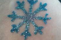 Sparkly snowflake